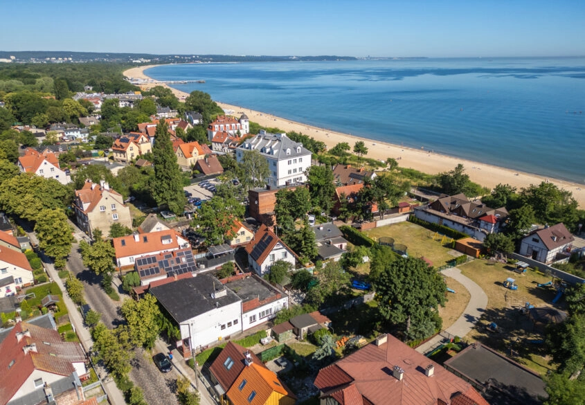 Inwestycja przy plaży w Brzeźnie, działka 866 m2