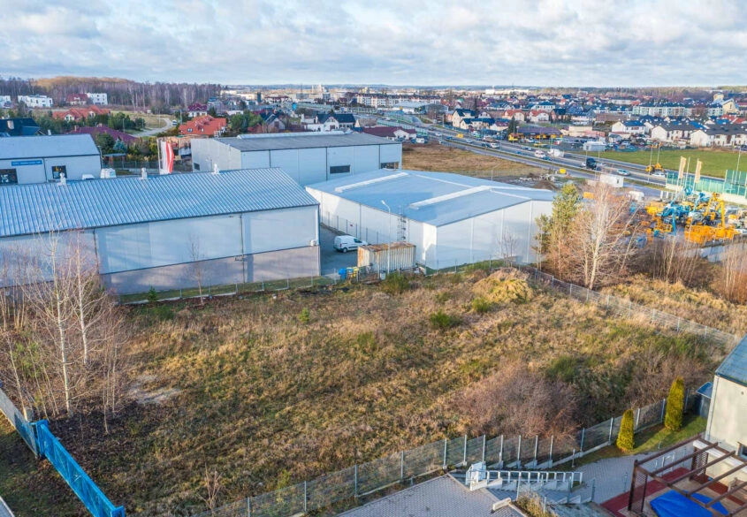 Działka mieszk-usługowa 1699 m2 Gdańsk Kokoszki