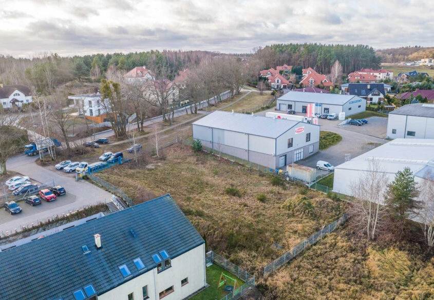 Działka mieszk-usługowa 1699 m2 Gdańsk Kokoszki