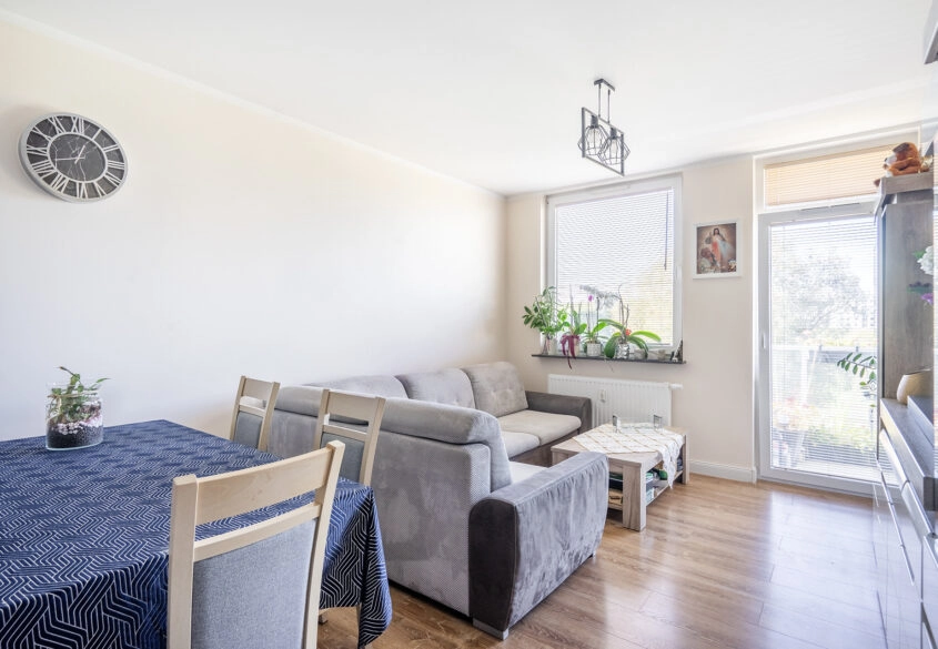 Słoneczne mieszkanie na zamkniętym osiedlu