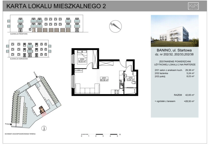 Mieszkania Banino/ Deweloper/ centrum