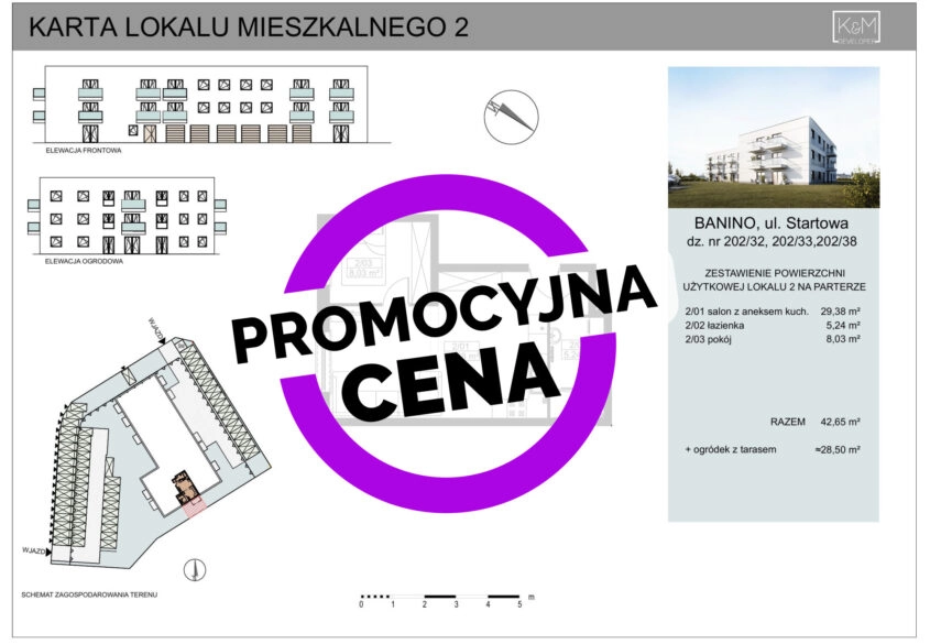 Mieszkania Banino/ Deweloper/ centrum