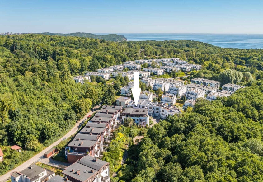 Widok na las! 15 min spacerem do plaży Orłowo