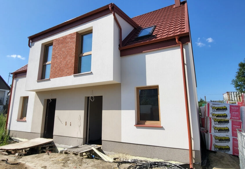 Bliźniak 4 pok, 2 miejsca parkingowe, ogród 120m2