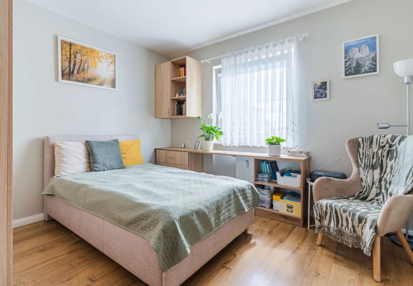 2 pokoje – Gdańsk Chełm, balkon, 1. piętro