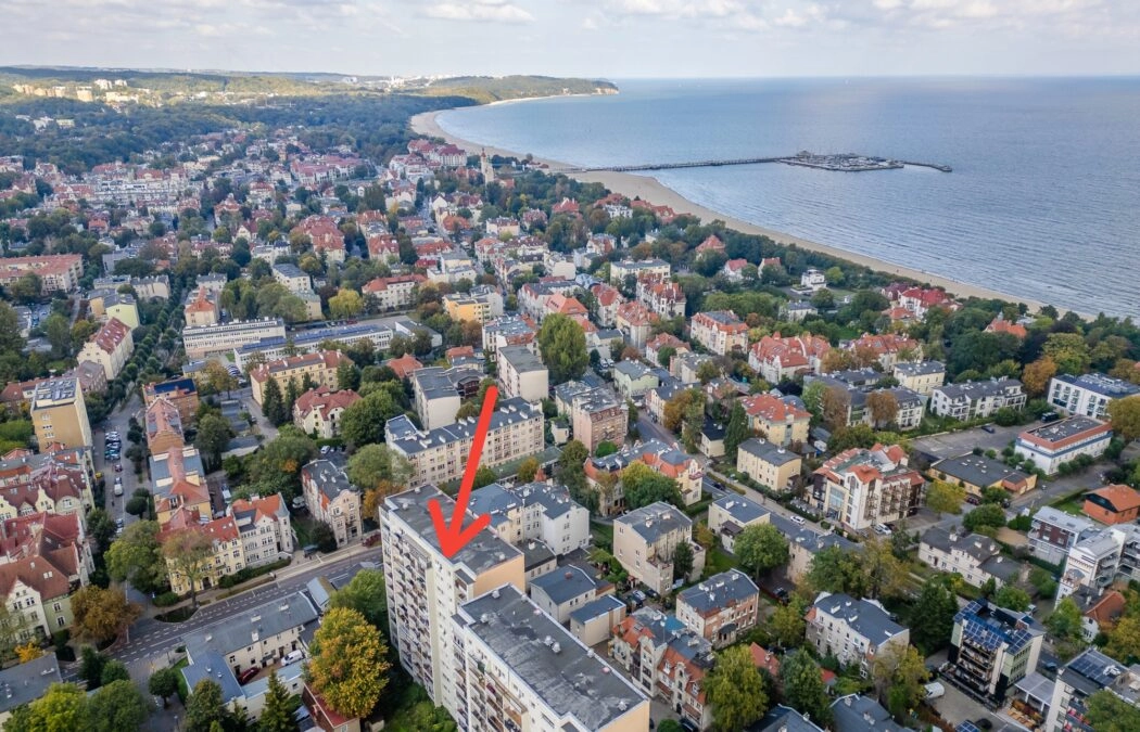 Widok na Morze! 4 Pokoje w Dolnym Sopocie!