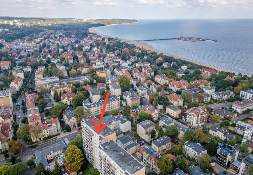 Widok na Morze! 4 Pokoje w Dolnym Sopocie!
