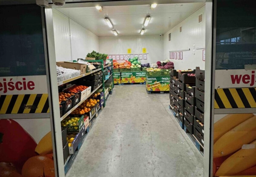 Magazyn z częścią socjalno-biurową w Pruszczu Gd.