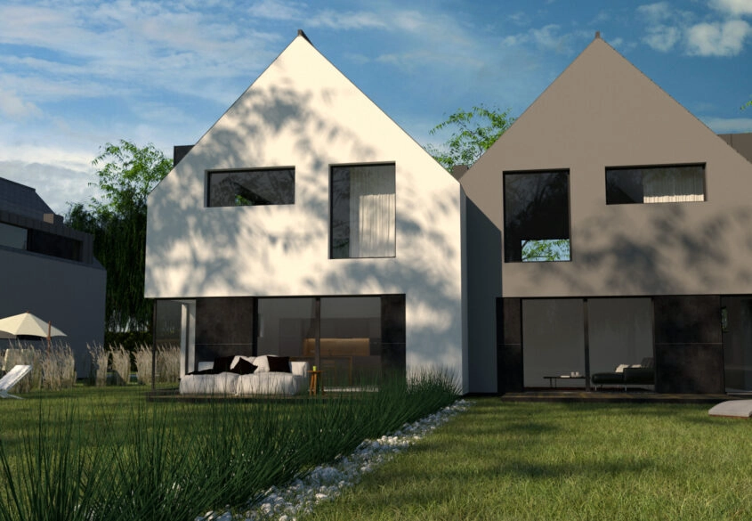 Nowoczesny 5 pokojowy dom z ogrodem 256m2