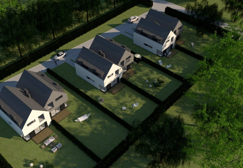Nowoczesny 5 pokojowy dom z ogrodem 256m2