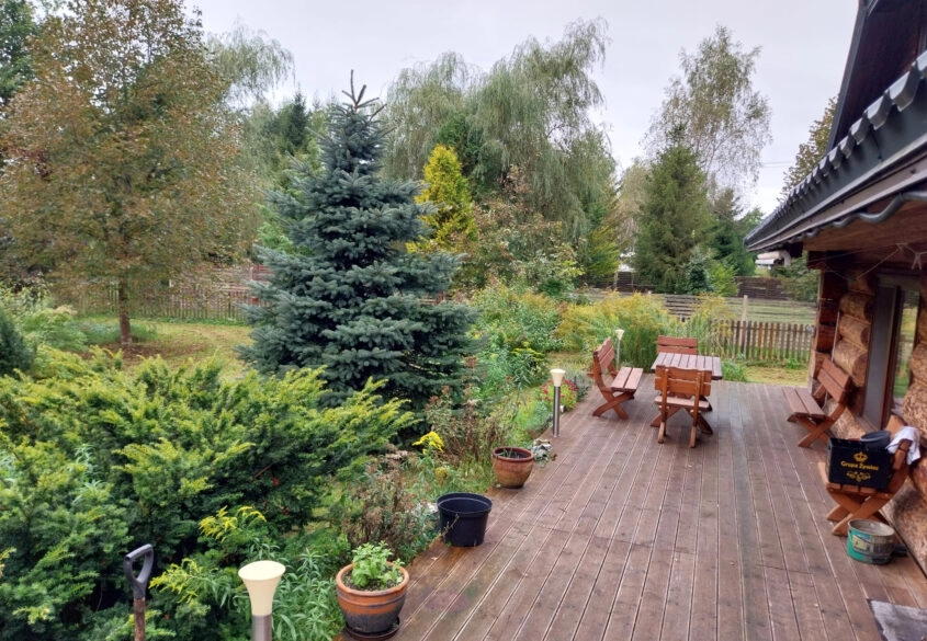 Dom z bali – Radogoszcz | 120 m², 5 pokoi