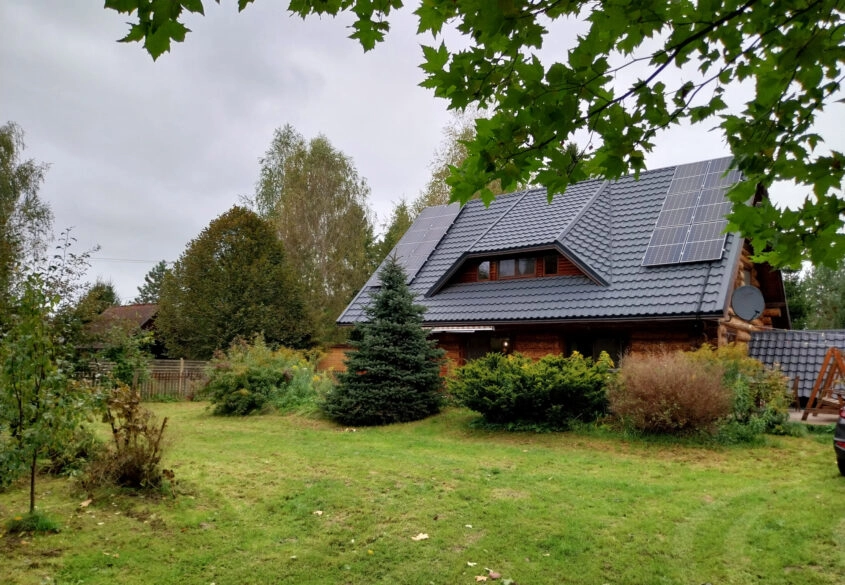 Dom z bali – Radogoszcz | 120 m², 5 pokoi