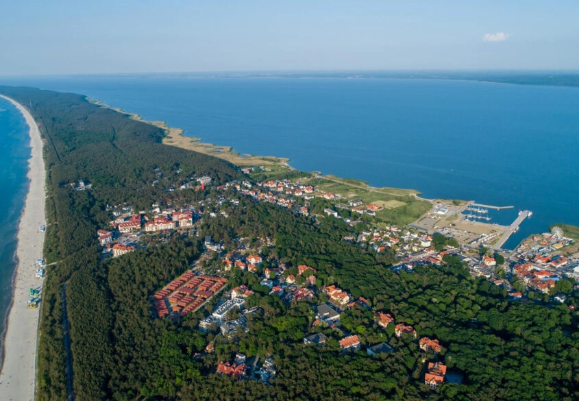 Działka w Krzynicy Morskiej w pierwszej linii