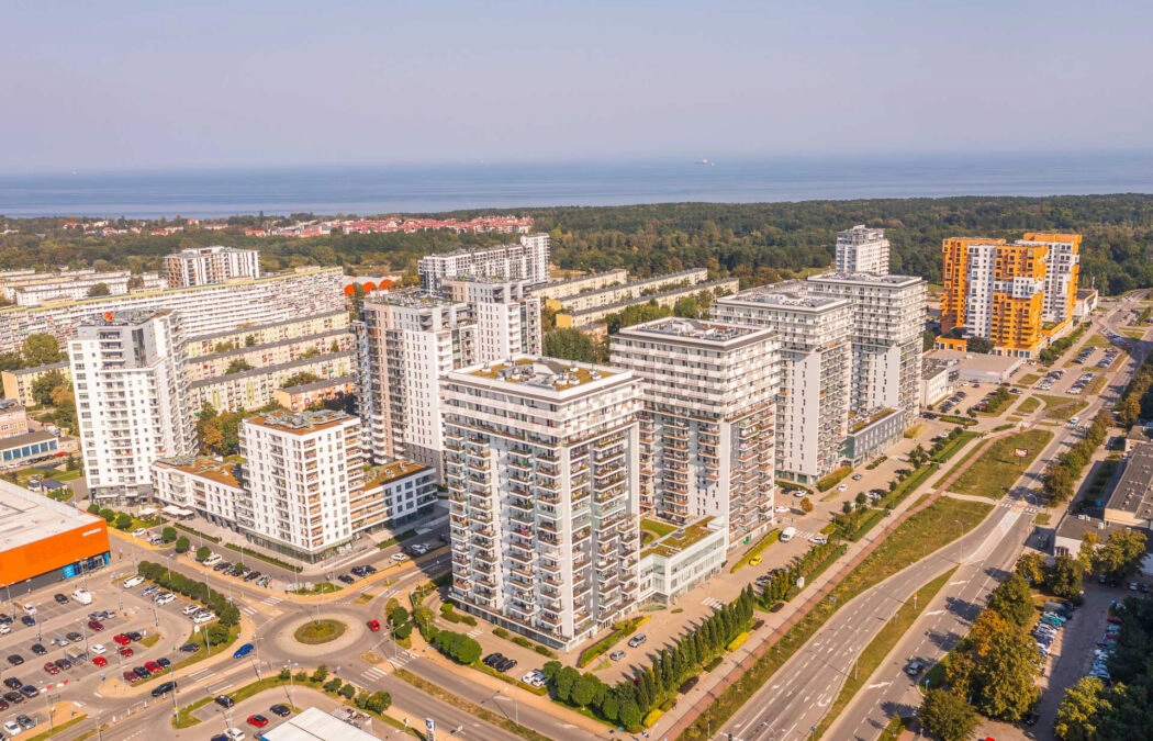 Eleganckie mieszkanie-duży balkon10 minut do Morza