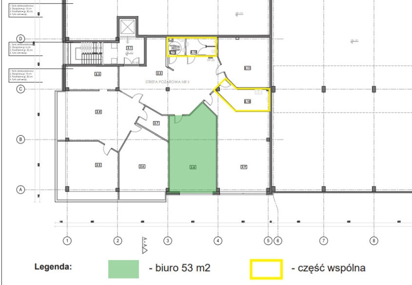 BIURO NA 2 PIĘTRZE! 53 m2!