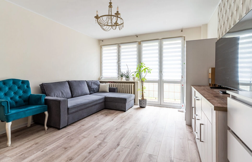 3-pokojowe z balkonem na wysokim parterze