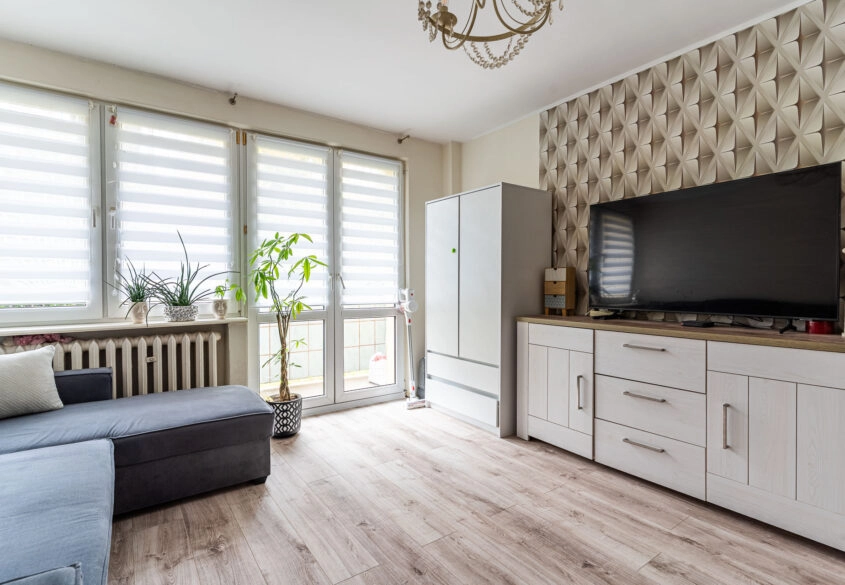 3-pokojowe z balkonem na wysokim parterze