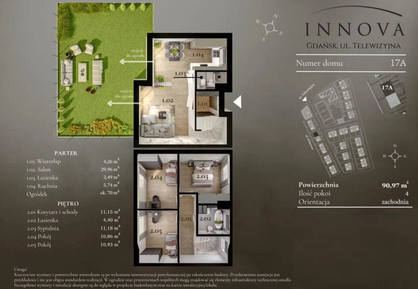 Osiedle domów z budynkiem rekreacji wspólnej. Hit!