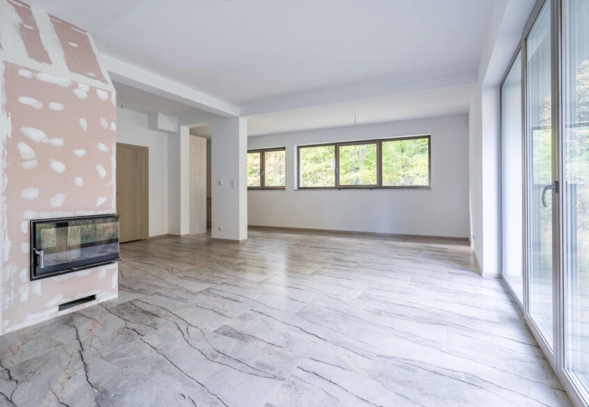 5 pokoi, 3 tarasy tuż przy ścianie lasu!