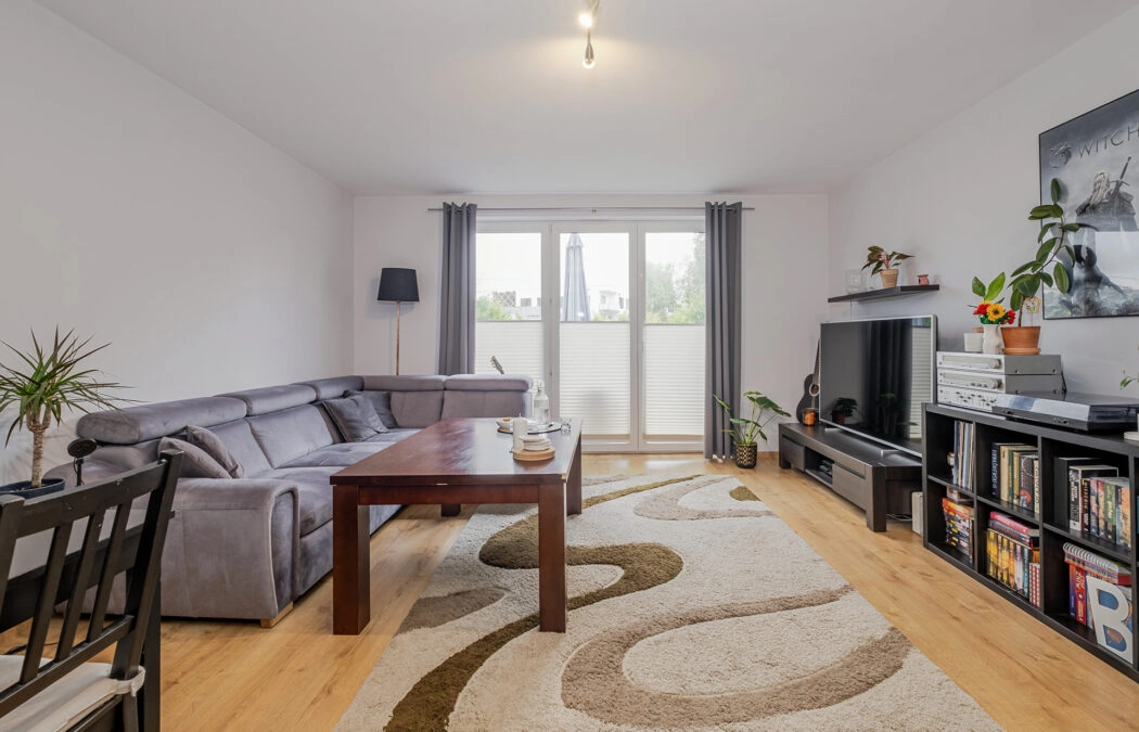 2 pokoje z wyjściem na duży ogród