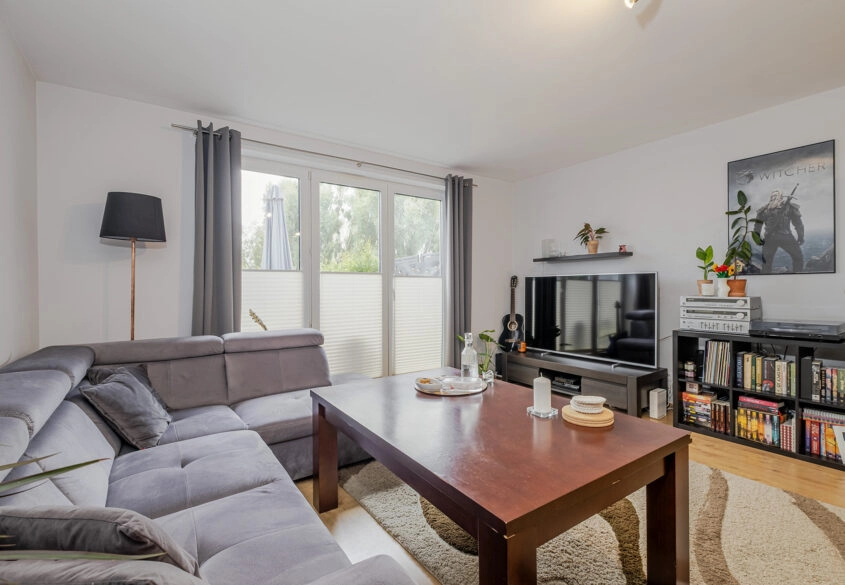 2 pokoje z wyjściem na duży ogród