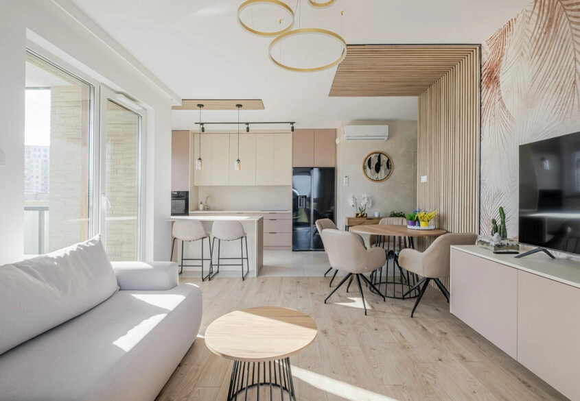 Blisko morza, widok na zieleń