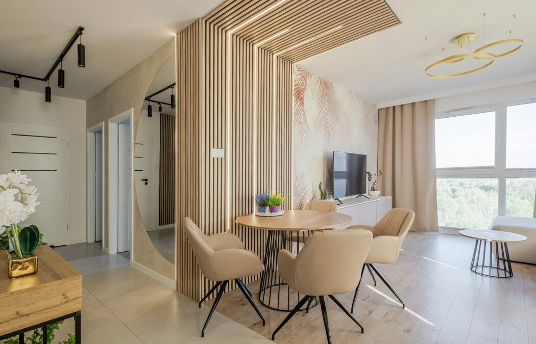 Blisko morza, widok na zieleń