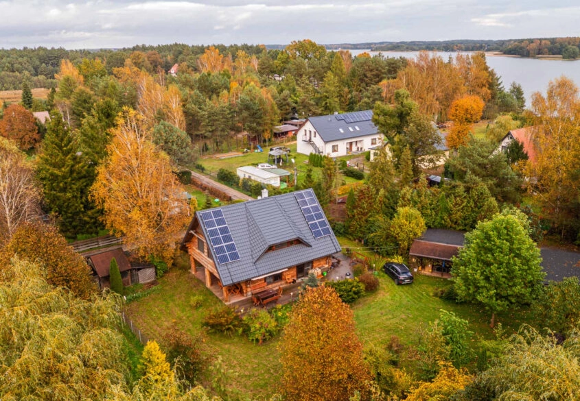 Dom z bali – Radogoszcz | 120 m², 5 pokoi