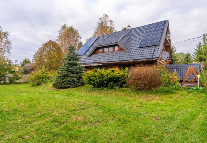 Dom z bali – Radogoszcz | 120 m², 5 pokoi