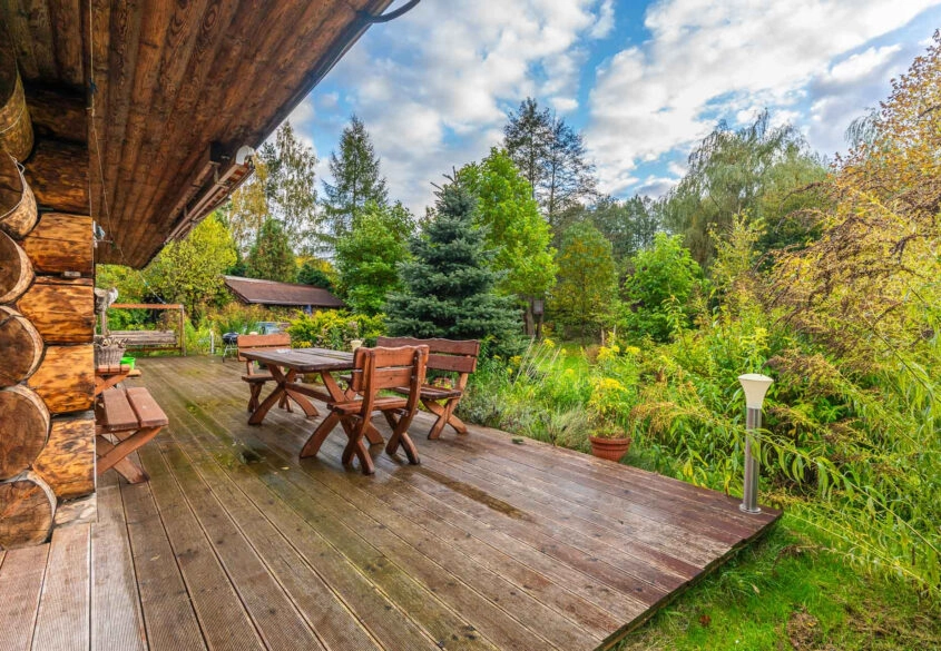 Dom z bali – Radogoszcz | 120 m², 5 pokoi