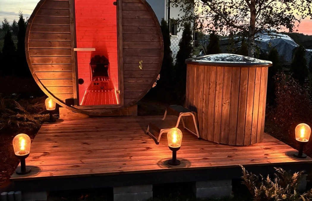 Całoroczny Domek z SUNĄ  30 km od Kościerzyny