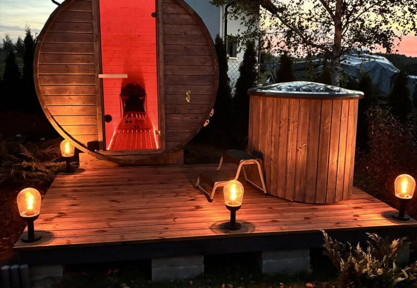 Całoroczny Domek z SUNĄ  30 km od Kościerzyny