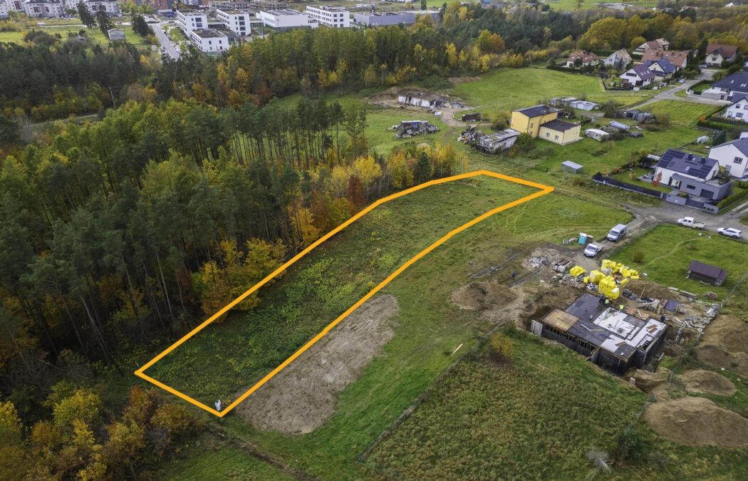 Działka pod 4 lokale mieszkalne Gdynia Wiczlino