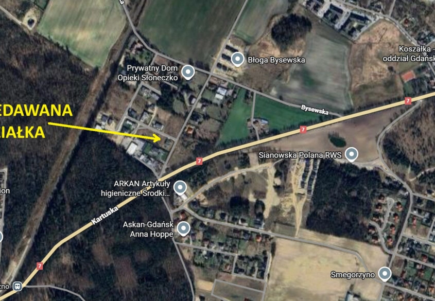 Duża działka w mieście blisko lasu!