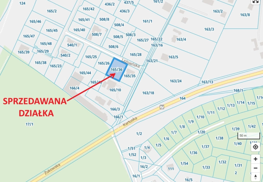 Duża działka w mieście blisko lasu!