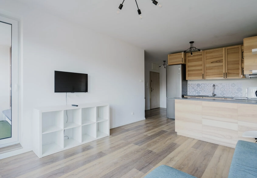 Trzy pokoje z przestronnym salonem i widokiem