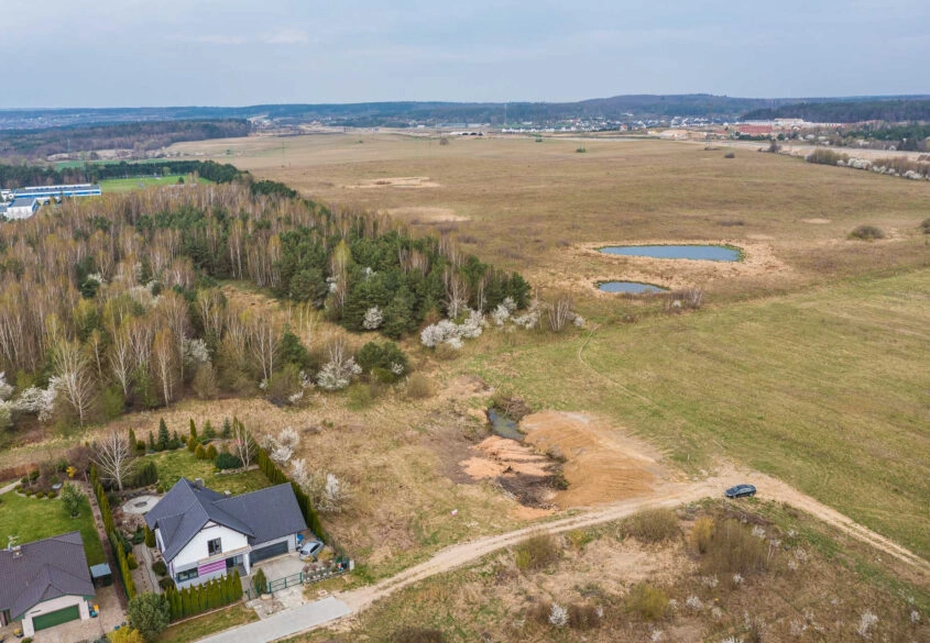 Działka Straszyn ul. Zachodnia 1350 m2