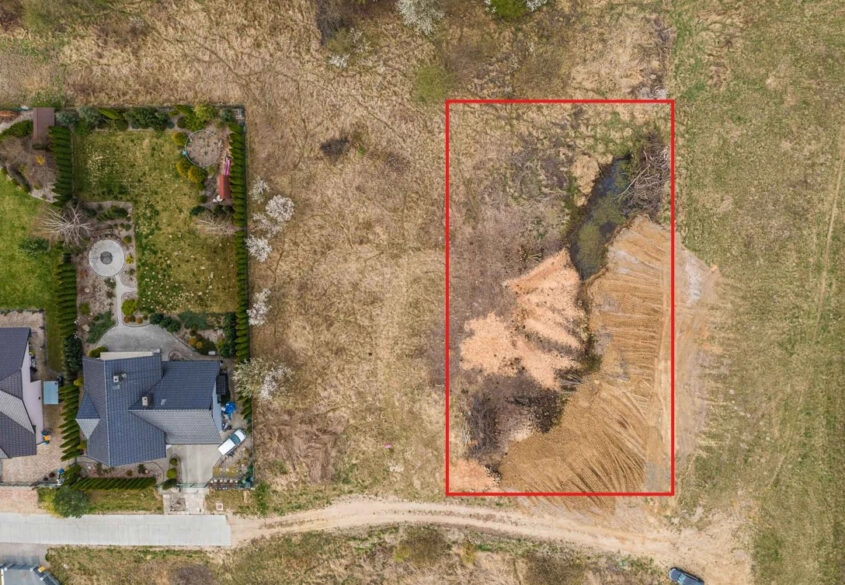 Działka Straszyn ul. Zachodnia 1350 m2