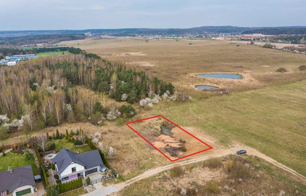 Działka Straszyn ul. Zachodnia 1350 m2