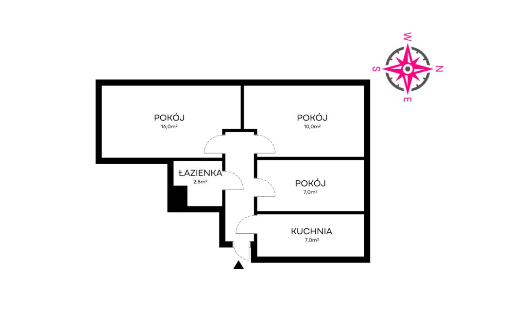 Najtaniej w Redłowie! 3 pokoje + kuchnia na 46m2!