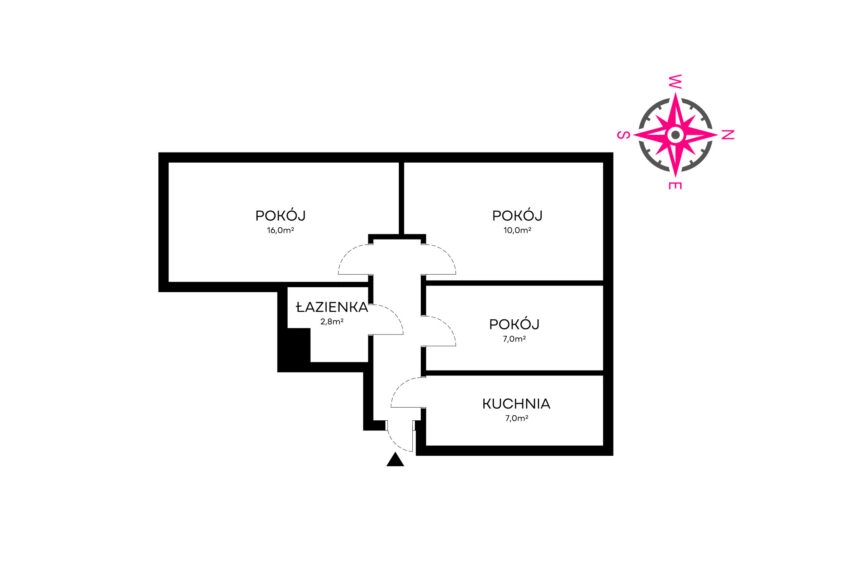 Najtaniej w Redłowie! 3 pokoje + kuchnia na 46m2!