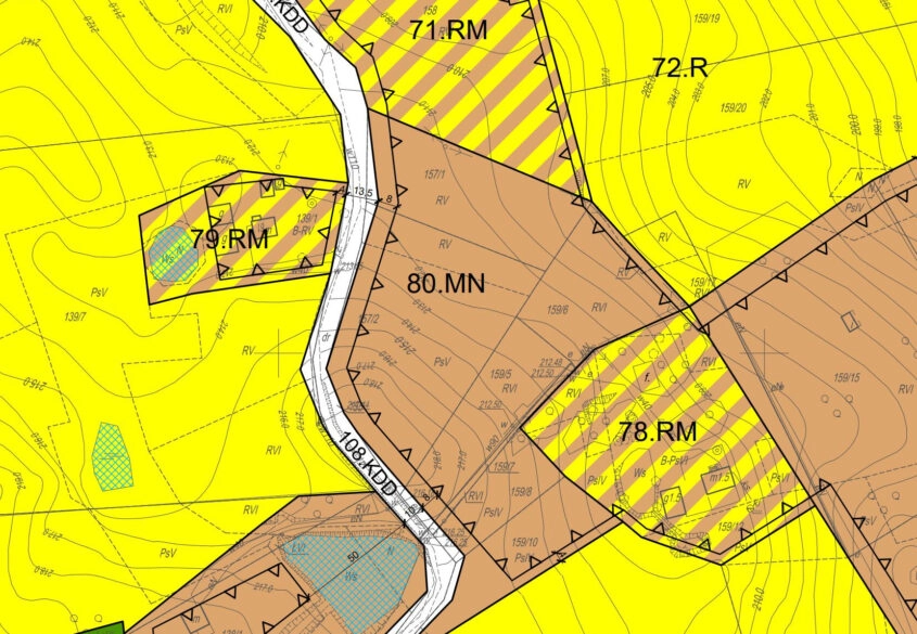 Działka blisko lasu