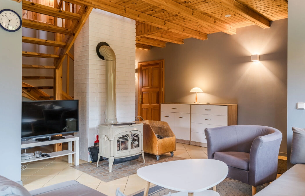 Dom nad jeziorem, Nowe Polaszki, Kaszuby.