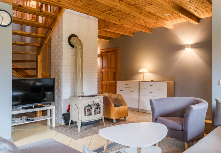 Dom nad jeziorem, Nowe Polaszki, Kaszuby.