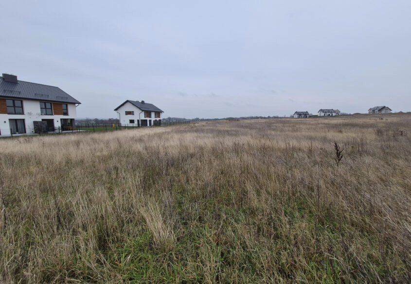 Działki Glincz  / 20 km od Gdańska  z wydanymi WZ