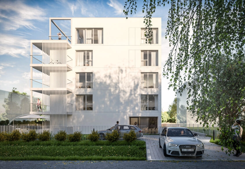 Nowa kawalerka 34m2  z ogródkiem 28m2