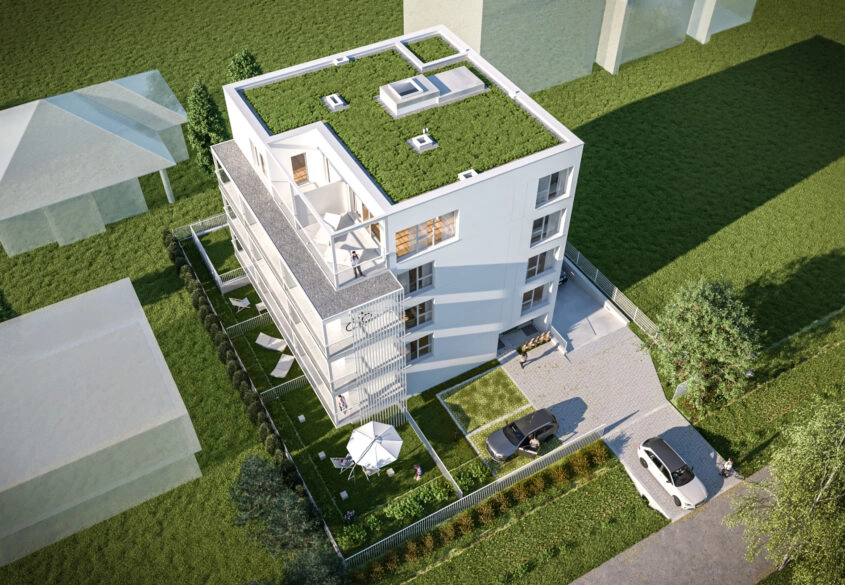 Nowa kawalerka 34m2  z ogródkiem 28m2