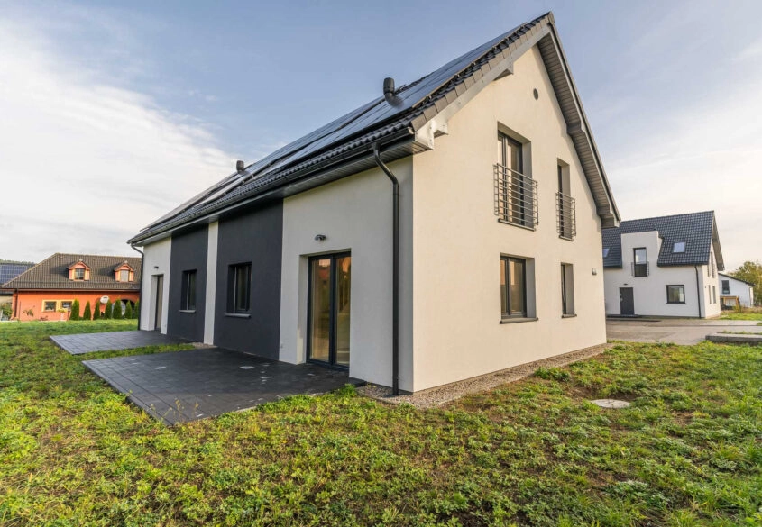 Nowoczesne domy z pompą ciepła Lublewo Gdańskie