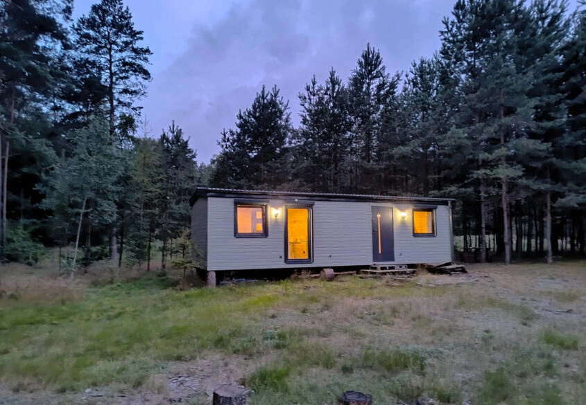 całoroczny dom blisko lasu i jeziora !