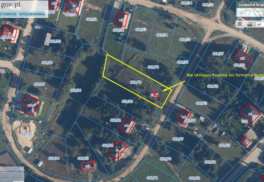 PROSTOKĄTNA | UZBROJONA  | OBJĘTA MPZP